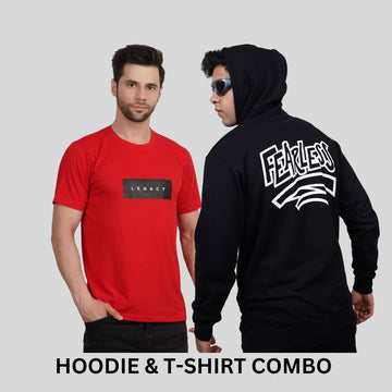 ULTIMATE COMBO - Fearless Hoodie + Legacy Tees By Demonwear (DW015)