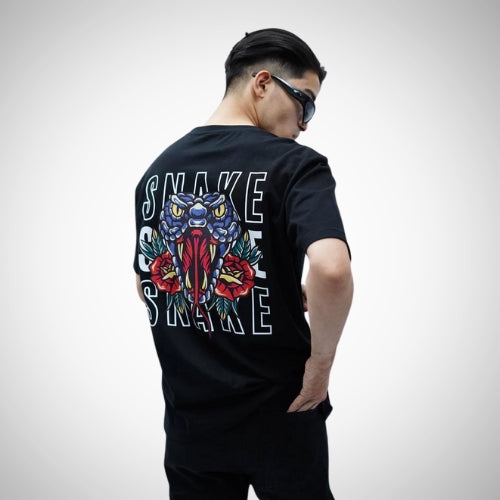 "Snake" Oversized T-Shirt by Demonwear for Him