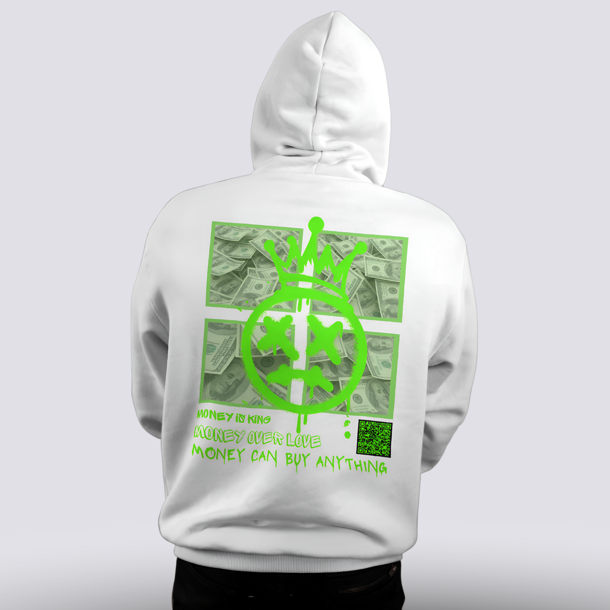 Money green discount hoodie
